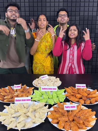 Chicken Momo Fried Momo Gondhoraj Momo Pan Fry Momo Funny Food Challenge Game#bottleflipchallenge #flipbottlechallenge #gamechallenge #challengegame