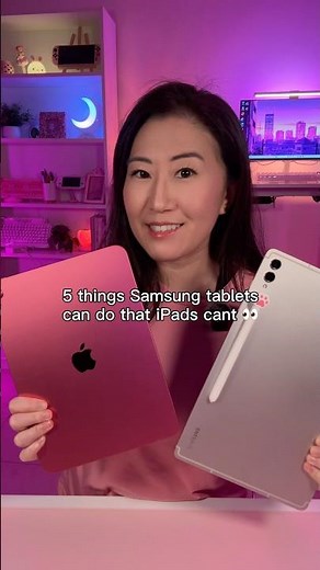 5 things Samsung tablets can do that iPads can’t 👀 | galaxy tab | android