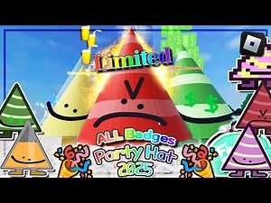 [🎉ALL Party Hat Fridges 2025]🍔Find the Fridges🔎How To Get ALL Badges🍔 - 🎮ROBLOX [2025]