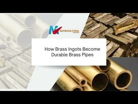 Brass Rod Manufacturing Process by Metrock Steel