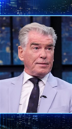 How Pierce Brosnan went from Ireland to Hollywood 🎥 | Late Night with Seth Meyers