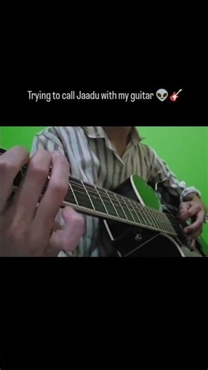 Jaadu (Koi Mil Gaya) Theme on Guitar 🎸 | Bollywood Guitar Tabs #shorts #music #guitar #fyp #explore