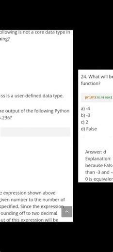 Solved MCQ of Python Programming