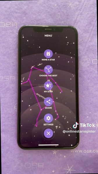 Online Star Register op TikTok