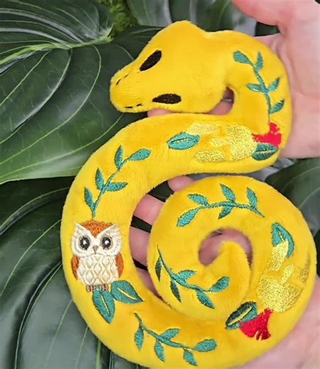 Athena - Weighted Snake - Olympus - Plush - Etsy