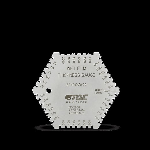 TQC Sheen Wet Film Thickness Gauge Stainless Steel