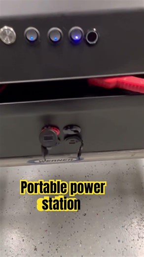 DIY portable power station ￼ #powerbank #trending #portablepower