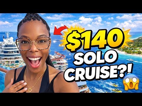 I Took a 4-Night Solo Cruise for $140 😳 | Cheap Cruise on a Budget