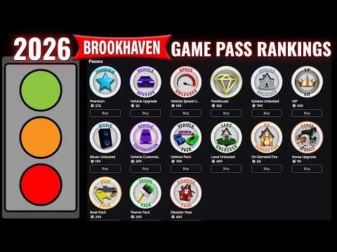 🏆 BROOKHAVEN GAME PASS RANKINGS