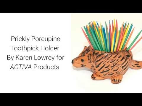 How To Make A Clay Porcupine