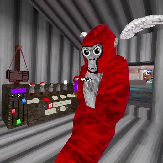 I met H4kpy in gorilla tag #gorillatag