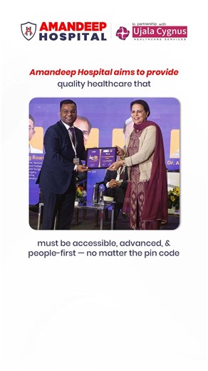 Amandeep Hospitals | Healthcare excellence shouldn’t be limited to metros. At Amandeep Hospitals, our focus is clear—strengthening Tier 2 and Tier 3 cities... | Instagram