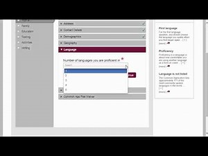 Common Application walkthrough part 2: Profile