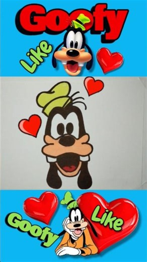 Goofy drawing