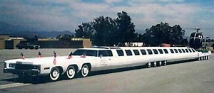 Absurdly Long Limousine - TV Tropes