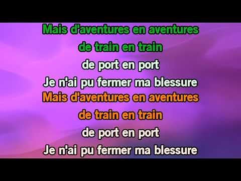Karaoké D'aventures en aventures (Live) - Serge Lama *