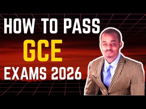 How to Pass the GCE Exams 2026 | Proven Study Tips by Coach Njomi B