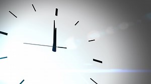 Download Clock Countdown Ticking Midnight 20 seconds with white background for free