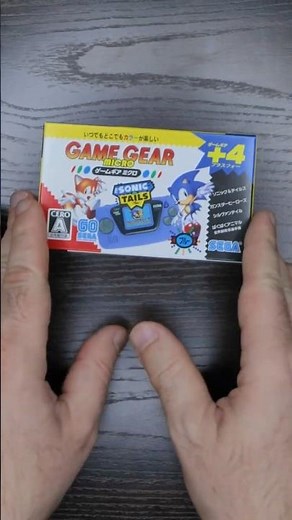 Quick unboxing | SEGA Game Gear Micro | Sonic & Tails