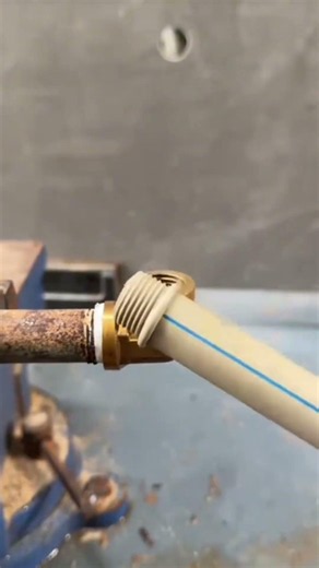Join PVC Pipe To Brass Fitting Using Heat Torch Method