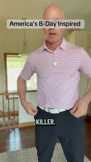 ⛳ Elevate your game with our Performance Stripe Golf Shirts