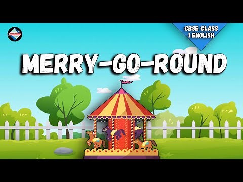 Merry Go Round Lyrical Video | English Nursery Rhymes Full Lyrics For Kids & Children