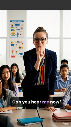 Whisper to Win Skill: Lower your voice to raise attention. When the room gets loud, start lowering your voice with a repeated question, “Can you hear me now? Keep saying it until you are using a Whisper Then, in the whisper, ask the students to raise their hands if they can hear you clearly. Softly increase your voice in incremental steps until all hands are raised. Remind students: If they can clearly hear what you are saying with a soft voice then there should be no need for anyone’s voice in 