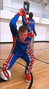 Rapping with the Globetrotters 🔥 #globetrotters #basketball #rap