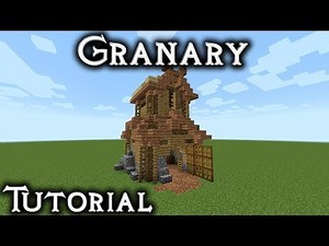 Minecraft: Rohan Granary Tutorial (Vanilla)