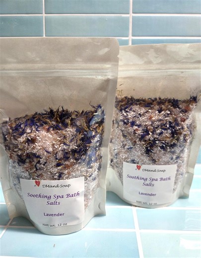 Soothing Spa Goat's Milk Bath Salts - Etsy