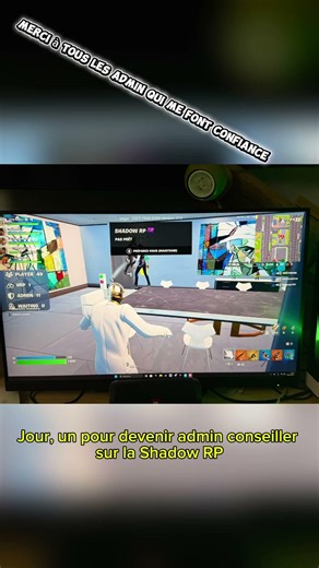 #fortnite Jour 1 pour devenir admin conseiller