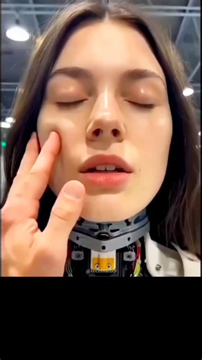 Techinaday | The breakthrough isn't about creating a robotic companion, it's about the revolutionary material that mimics human skin. This new prototype... | Instagram