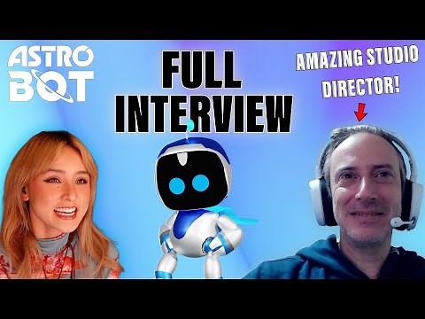 Full Interview | Team Asobi Astro Bot Game Director Nicolas Doucet