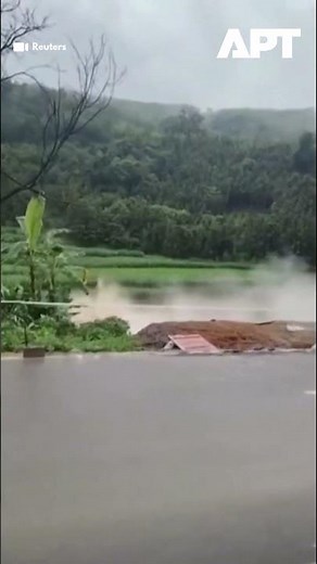 5-Storey Building Collapses in Southern China’s Baise City Amid Heavy Rains — Footage Released | APT