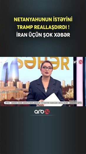 Tramp Netanyahunun bu istəyini gerçəkləşdirdi