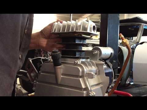 Harbor Freight 21 Gallon Compressor Repair How To. Wont compress over 60 PSI. Model 94667 Part 1