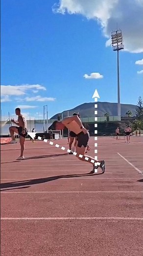 Gym gains ≠ faster sprint times #training #athletics #trackandfield