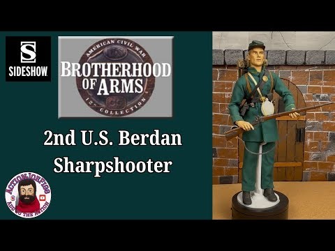 Sideshow 2nd U.S. Berdan Sharpshooter | American Civil War Brotherhood of Arms 12" Action Figure