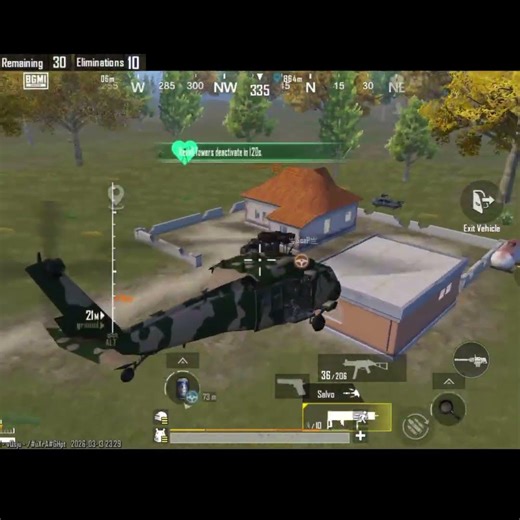 Payload helicopter vs swimmer showdown #bgmi #payload #combat #shorts