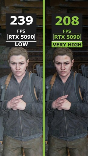 The LAST OF US PART 2 vs RTX 5090 - Graphics Test