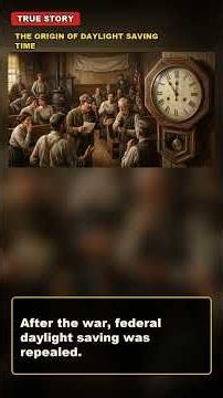 The Origin of Daylight Saving Time