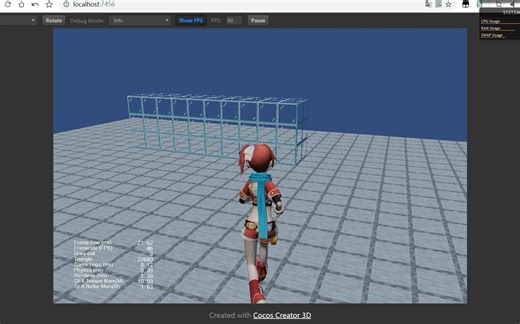 试用CocosCreator3D：简单的第三人称场景漫游
