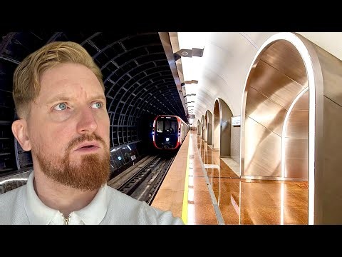 Russia’s Most FUTURISTIC Metro Station! SHOCKING! 😳🇷🇺