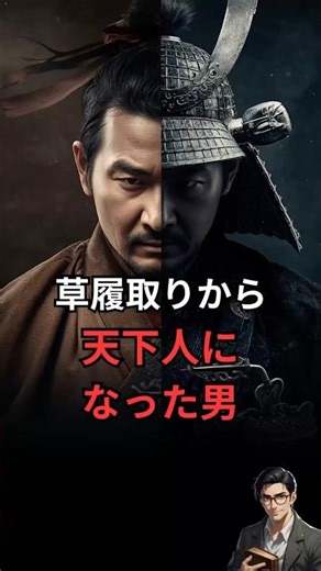 草履取りから始めた農民が、天下人になるまでの話