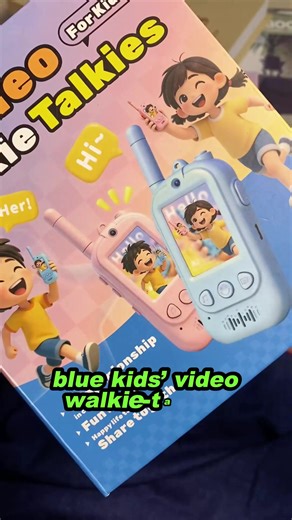 Upgraded Kids Video Walkie Talkies for Clear Communication