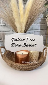 🍂 DIY Dollar Tree Basket 🍂 #dollartreecrafts #dollartreeDIY #diyfallcrafts #Fall2022 #homegoodiys #budgetfriendlydecor #diy #diyhomedecor | Home Goodiys