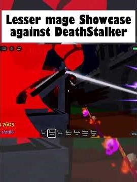 Lesser Mage Class against Death Stalker | Dead Spells showcase