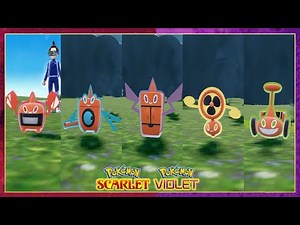Pokemon Scarlet & Violet All How To Change Rotom Forms