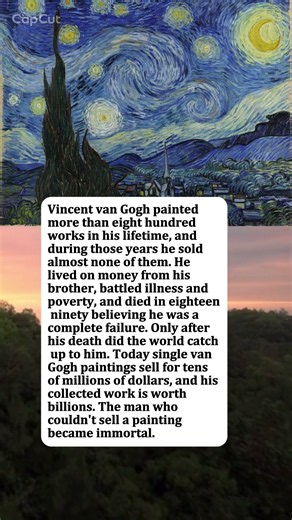 Van Gogh Died Broke. Now His Art Is Worth Billions