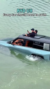 BYD U8, every car should learn to swim🤔🤔 | Auto Play